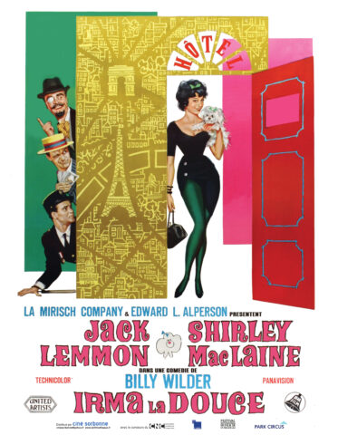 IRMA LA DOUCE Nouvelle affiche