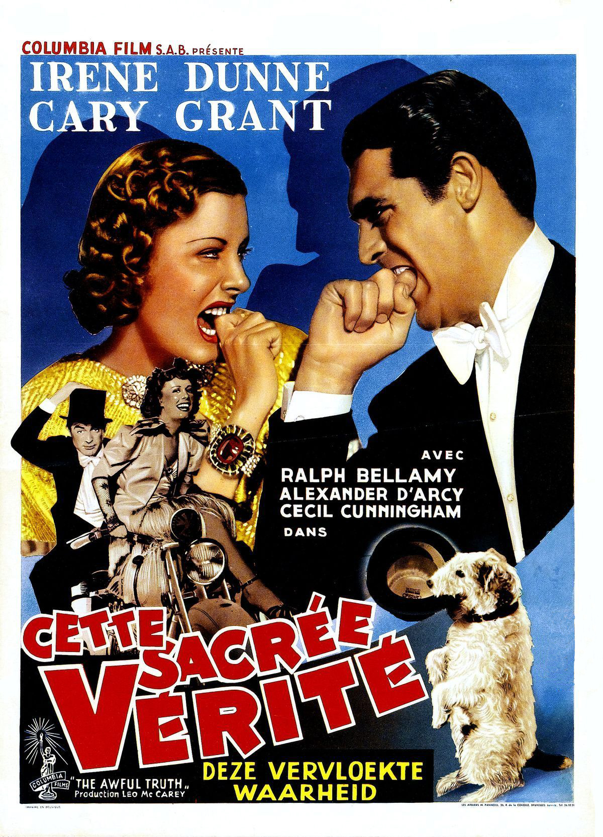 Affiche du film Cette sacrée vérité