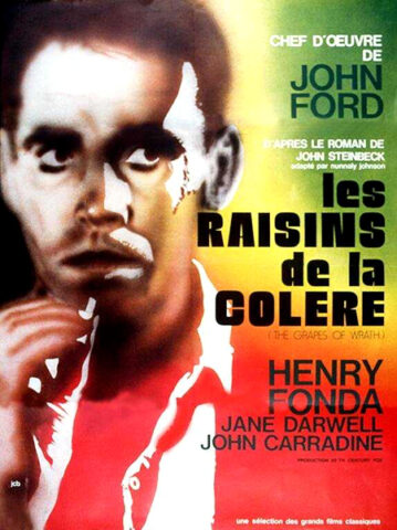 Les Raisins de la colère affiche