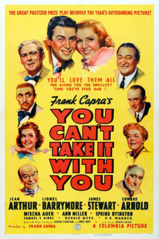 Vous n’emporterez pas avec vous – affiche