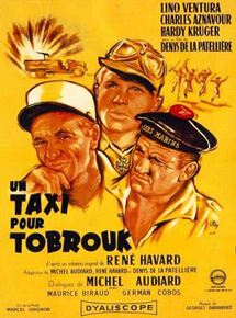 un taxi pour tobrouk affiche light