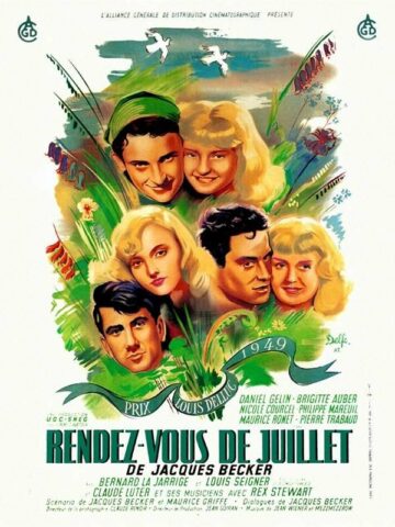 Rendez-vous de juillet, Affiche