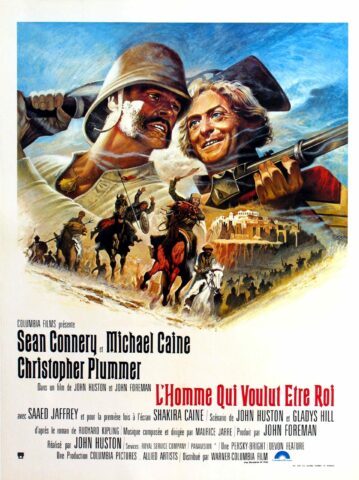 L&rsquo;HOMME QUI VOULUT ETRE ROI Affiche