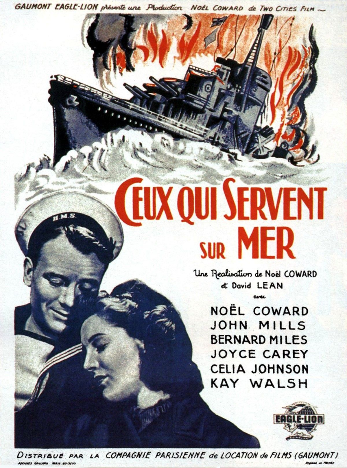 Affiche du film Ceux qui servent en mer