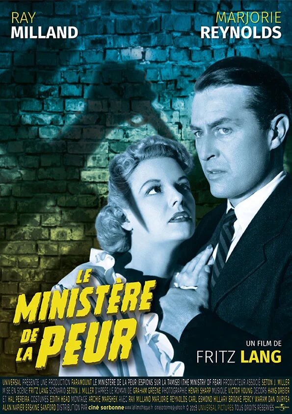 Le Ministère de la Peur · La Filmothèque du Quartier Latin