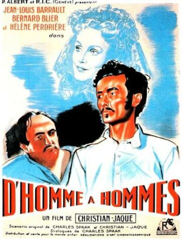 D&rsquo;homme à hommes – affiche