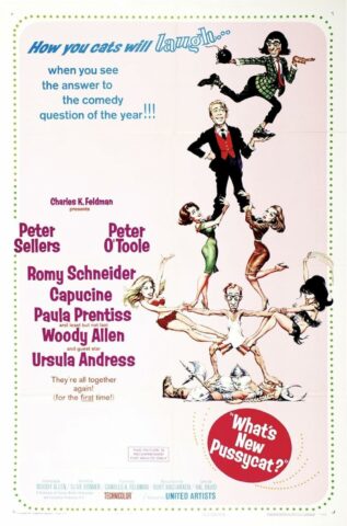 quoi de neuf pussycat – affiche