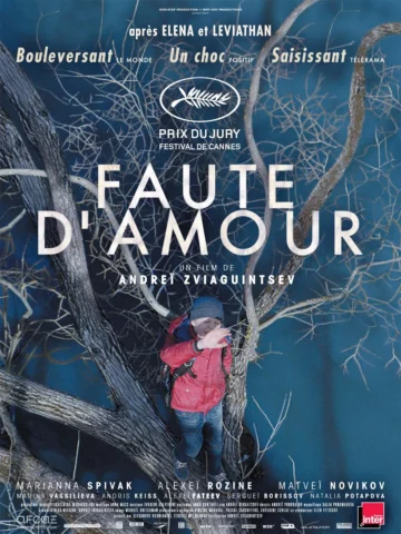 Faute d&rsquo;amour – affiche