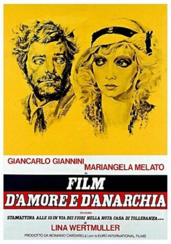 Film d&rsquo;amour et d&rsquo;anarchie – affiche
